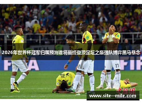 2026年世界杯冠军归属预测谁将最终登顶足坛之巅强队博弈黑马悬念